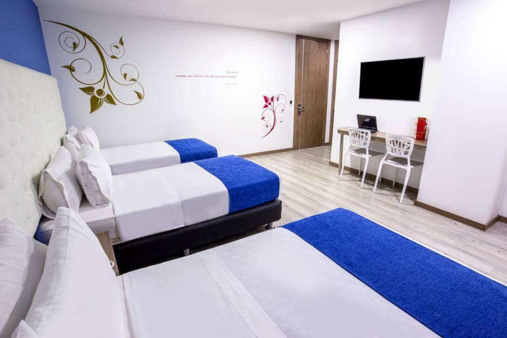 Aw Hotel Plaza Miranda Bogotá Dış mekan fotoğraf